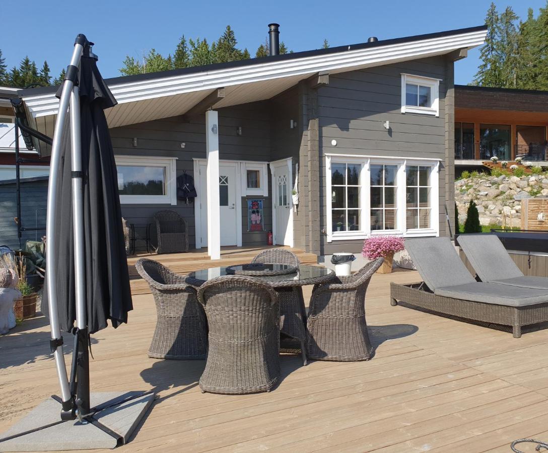 Stunning Log Cabin 45M2 On The Shore Of Kallavesi. Kuopio Luaran gambar