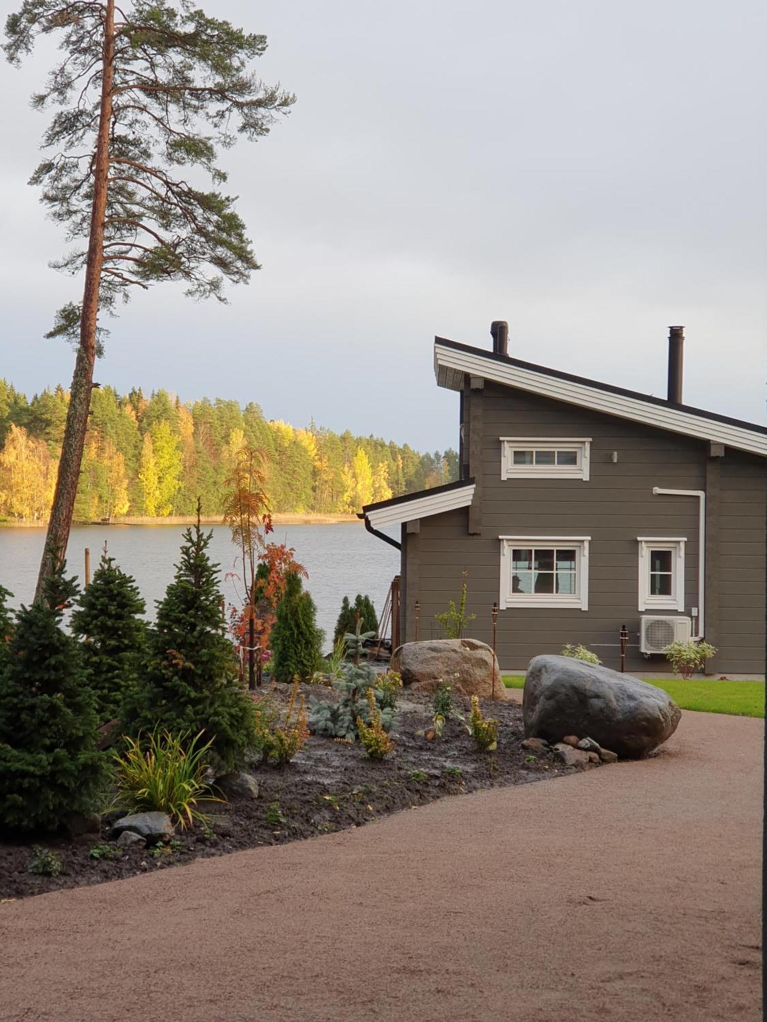 Stunning Log Cabin 45M2 On The Shore Of Kallavesi. Kuopio Luaran gambar