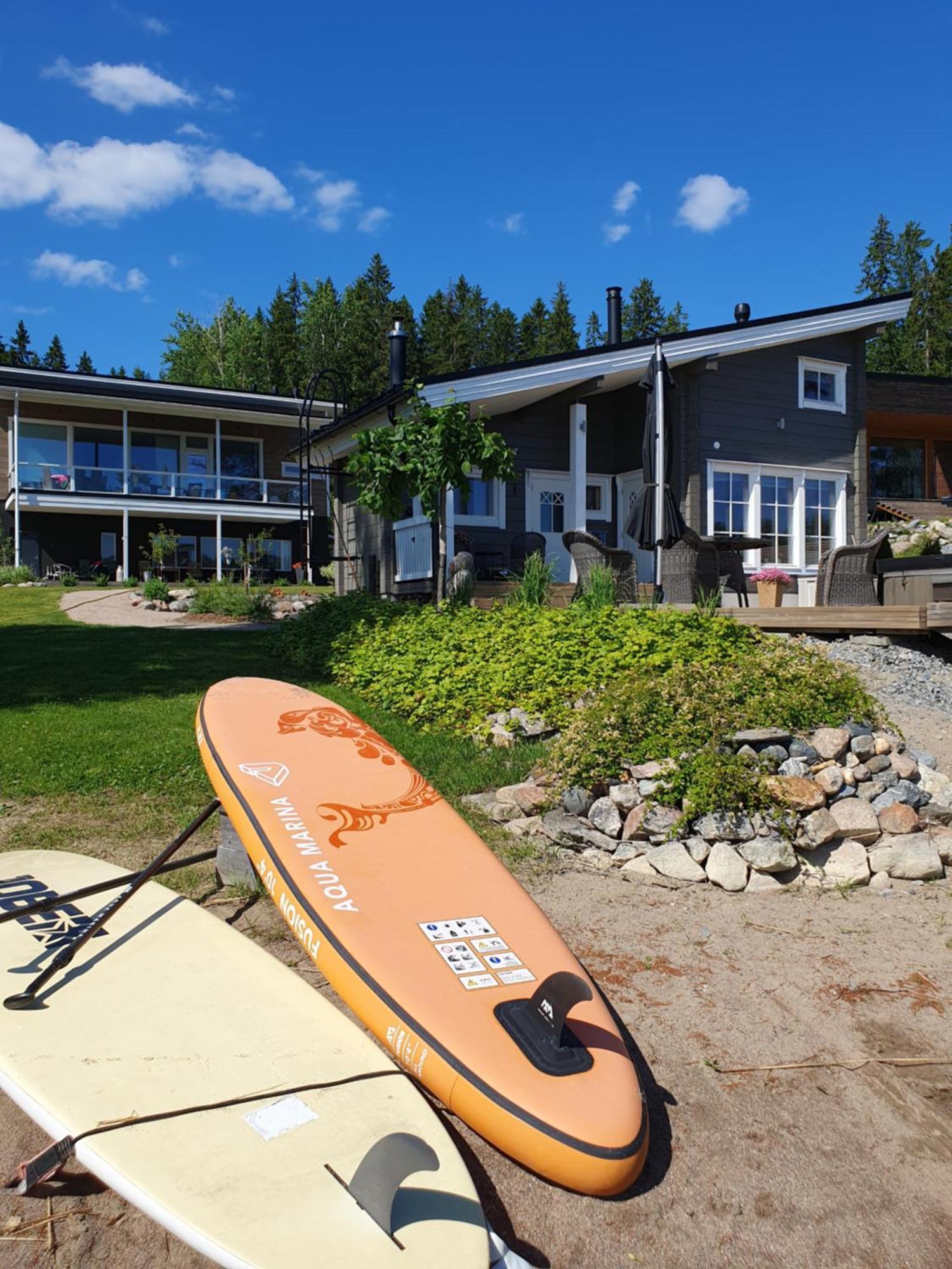 Stunning Log Cabin 45M2 On The Shore Of Kallavesi. Kuopio Luaran gambar