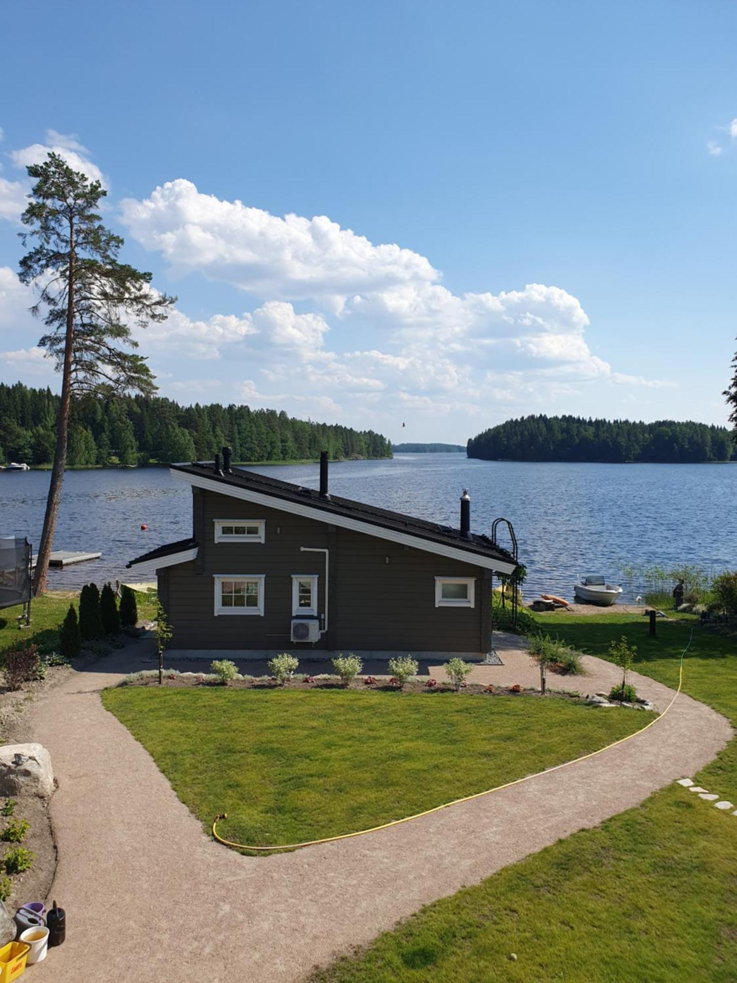 Stunning Log Cabin 45M2 On The Shore Of Kallavesi. Kuopio Luaran gambar