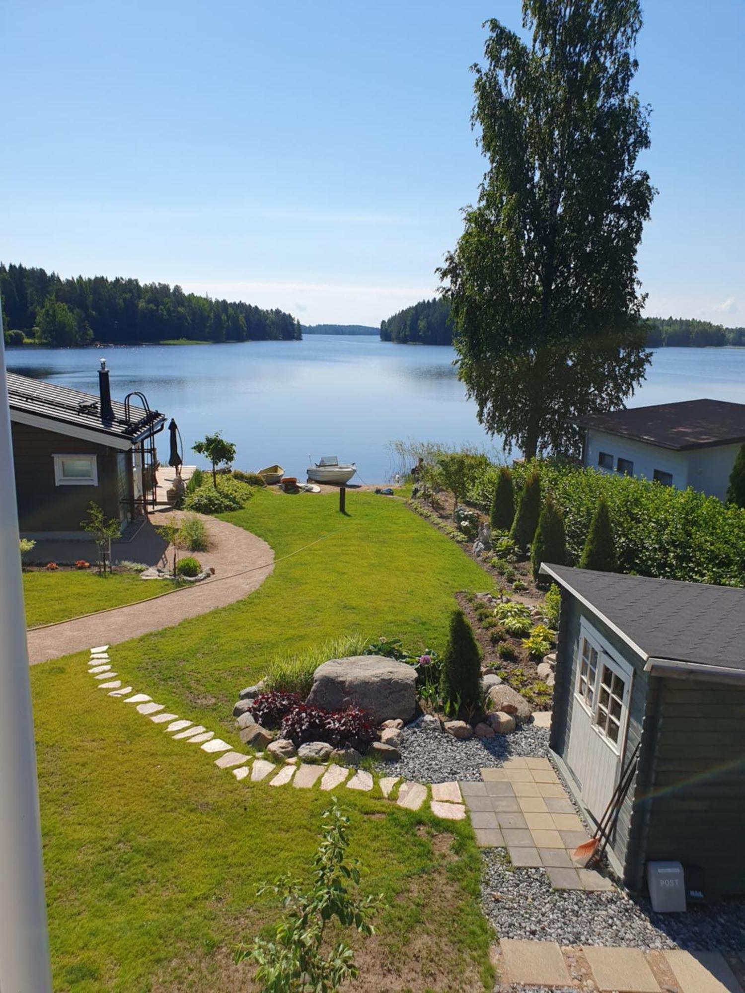 Stunning Log Cabin 45M2 On The Shore Of Kallavesi. Kuopio Luaran gambar